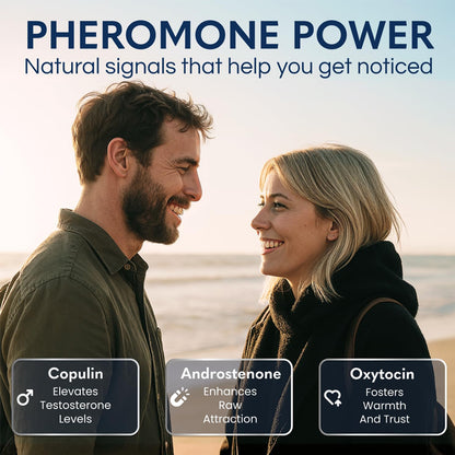 GODA Pheromones Cologne for Men Infused with Real Pheromones – Citrus and Lavender Scent – Sophisticated Fragrance for Confidence and Presence – Perfume for Men – 15ml/0.50 fl oz